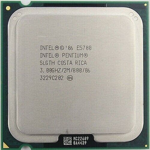 پردازنده استوک اینتل پنتیوم مدل CPU Intel Pentium E5700 — تصویر ۸