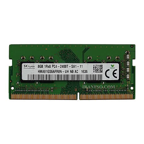 رم استوک لپ تاپی ۸ گیگابایت DDR4 اسکای هاینیکس مدل SK Hynix 8GB PC4-2400T-SA1-11 — تصویر ۴
