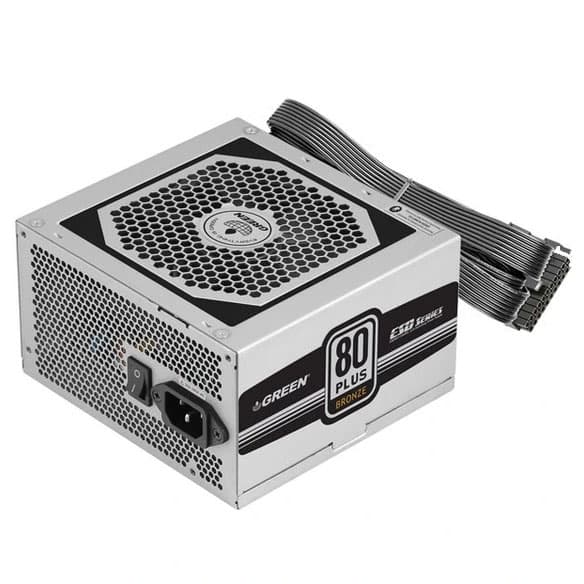 پاور استوک ۳۸۰ وات گرین مدل GREEN Power Supply 380W GP-380A-ESD — تصویر ۶