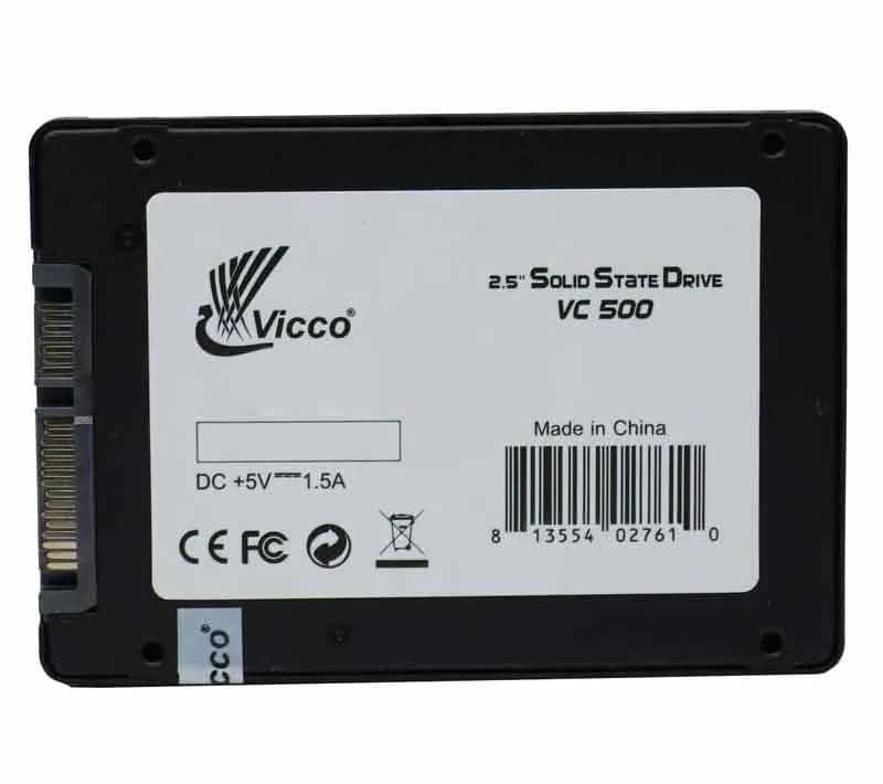 هارد اس اس دی استوک ۵۱۲ گیگابایت ویکومن Vicco Man SATA SSD VC512GSS500 VC500 – 512GB — تصویر ۷