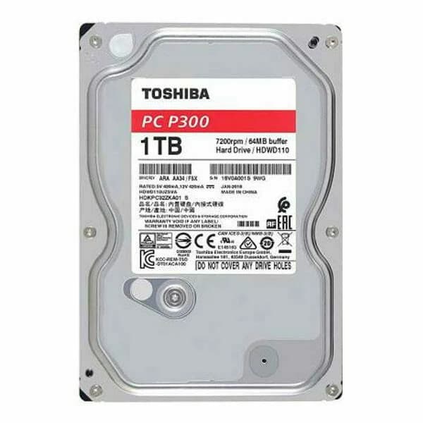 هارد استوک ۳.۵ اینچی ۱ ترابایت توشیبا مدل TOSHIBA PC P300 1TB HDKPC32ZKA02 — تصویر ۶