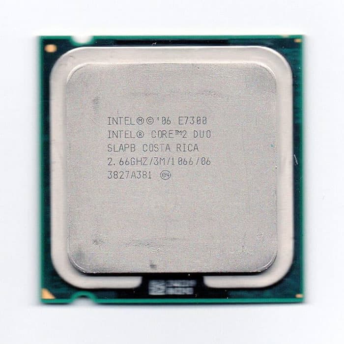 پردازنده استوک Intel Core2Duo E7300