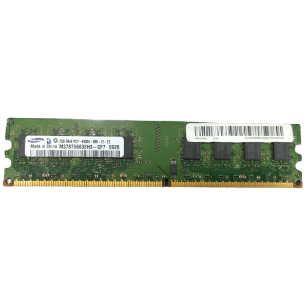 رم استوک 2G DDR2 PC فرکانس 6400 سامسونگ — تصویر ۱۱