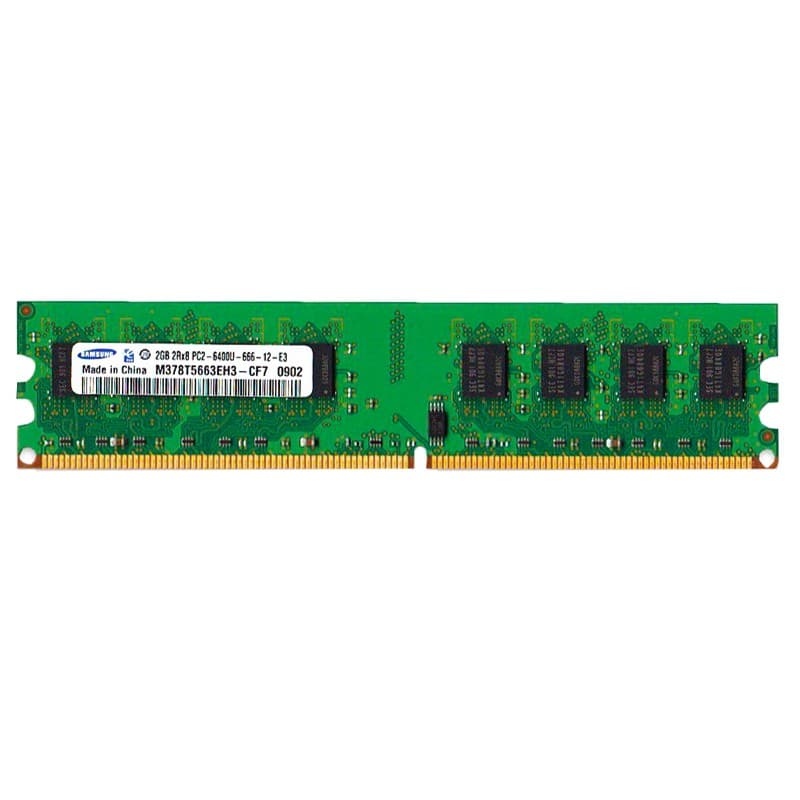 رم استوک 2G DDR2 PC فرکانس 6400 سامسونگ