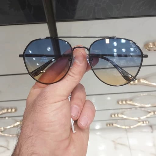 عینک آفتابی دید در شب مدل خلبانی مارک پلیس (چند رنگ)