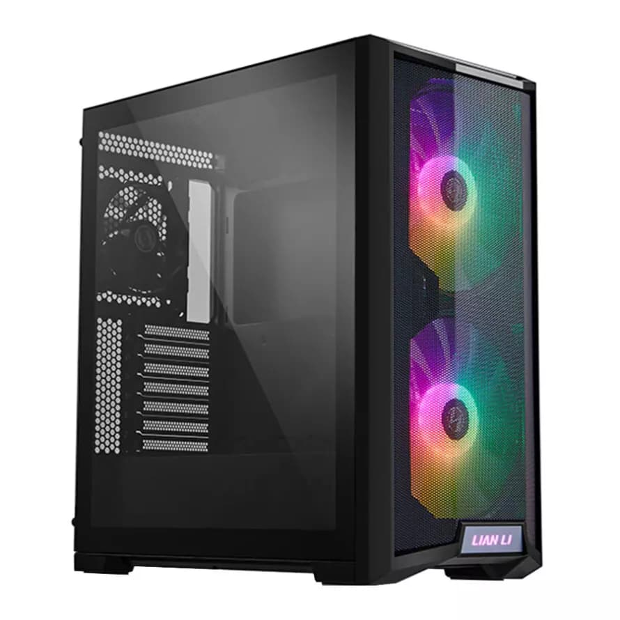 کیس کامپیوتر لیان لی CASE LIAN LI LANCOOL 215 BLACK — تصویر ۲