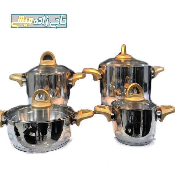 ست قابلمه 8 تکه استیل سوفرام