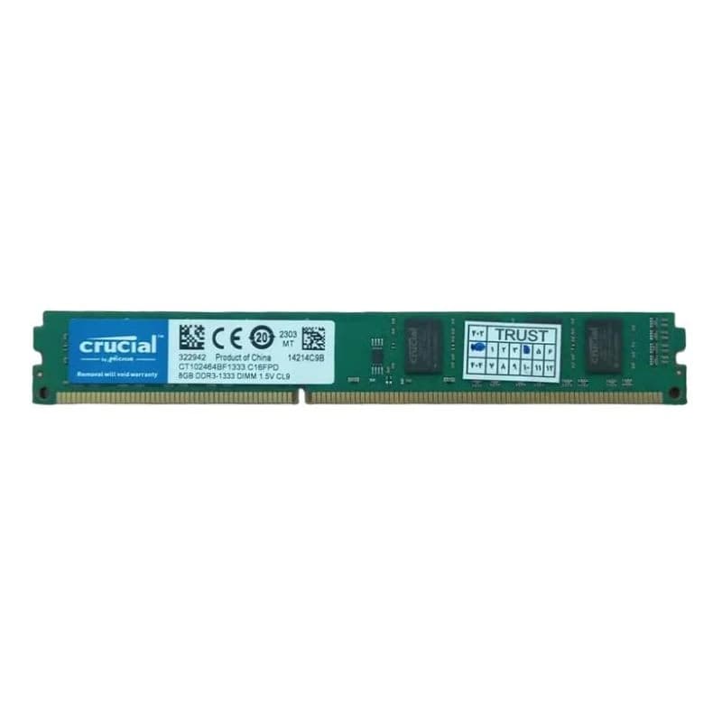 رم دسکتاپ کروشیال RAM CRUCIAL CL9 DDR3 8GB 1333MHz — تصویر ۸