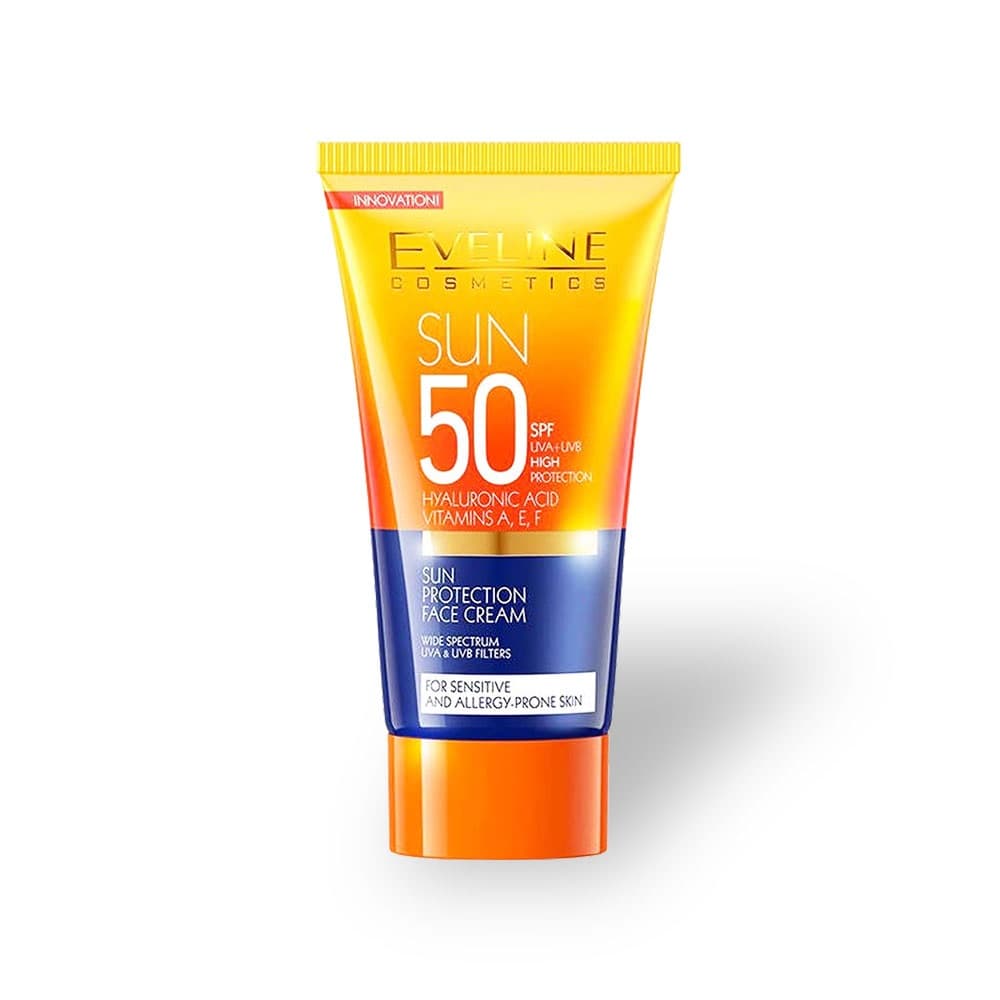 کرم ضد آفتاب صورت اولاین اصل فرانسه Eveline SPF 50