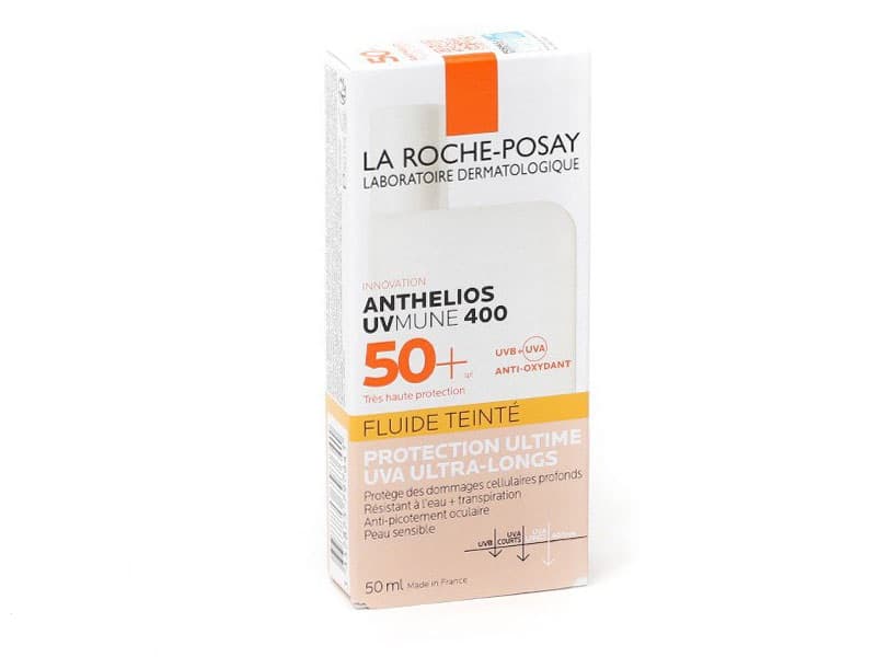 ضد آفتاب لاروش پوزای رنگی مدل Anthelios SPF 50 اصل فرانسه 50 میل