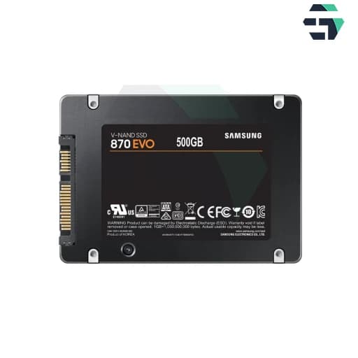 اس اس دی Samsung 870 EVO 500GB SATA III 2.5 Inch — تصویر ۷