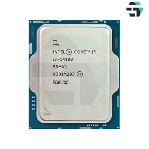 پردازنده Intel Core i3-14100 نسل چهاردهم Raptor Lake Refresh سوکت LGA1700 — تصویر ۳