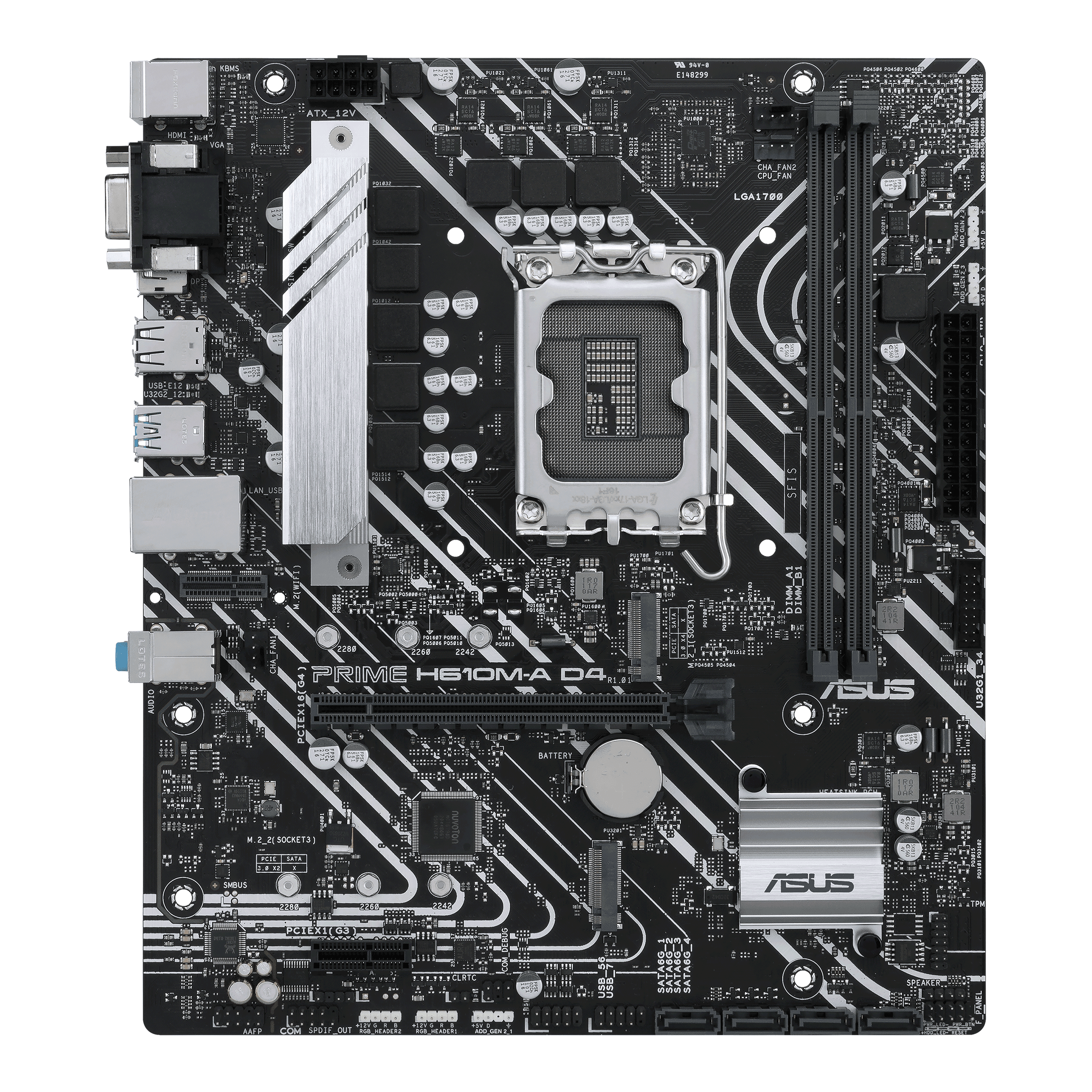 مادربرد ASUS PRIME H610M-A D4 سوکت LGA1700 DDR4 — تصویر ۶