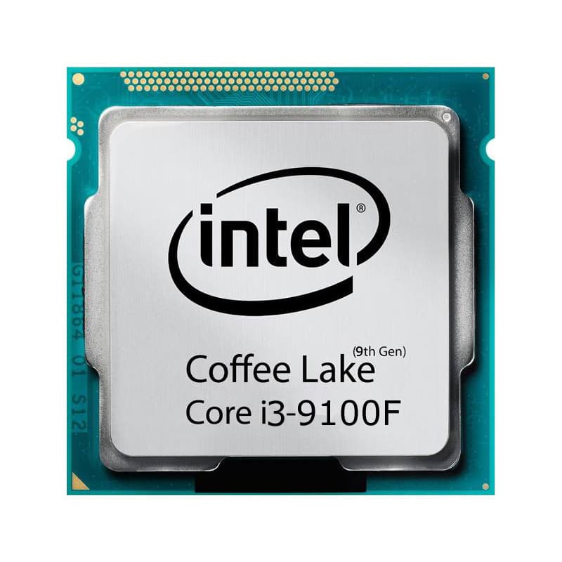 پردازنده Intel Core i3-9100F نسل نهم Coffee Lake بدون گرافیک داخلی — تصویر ۸