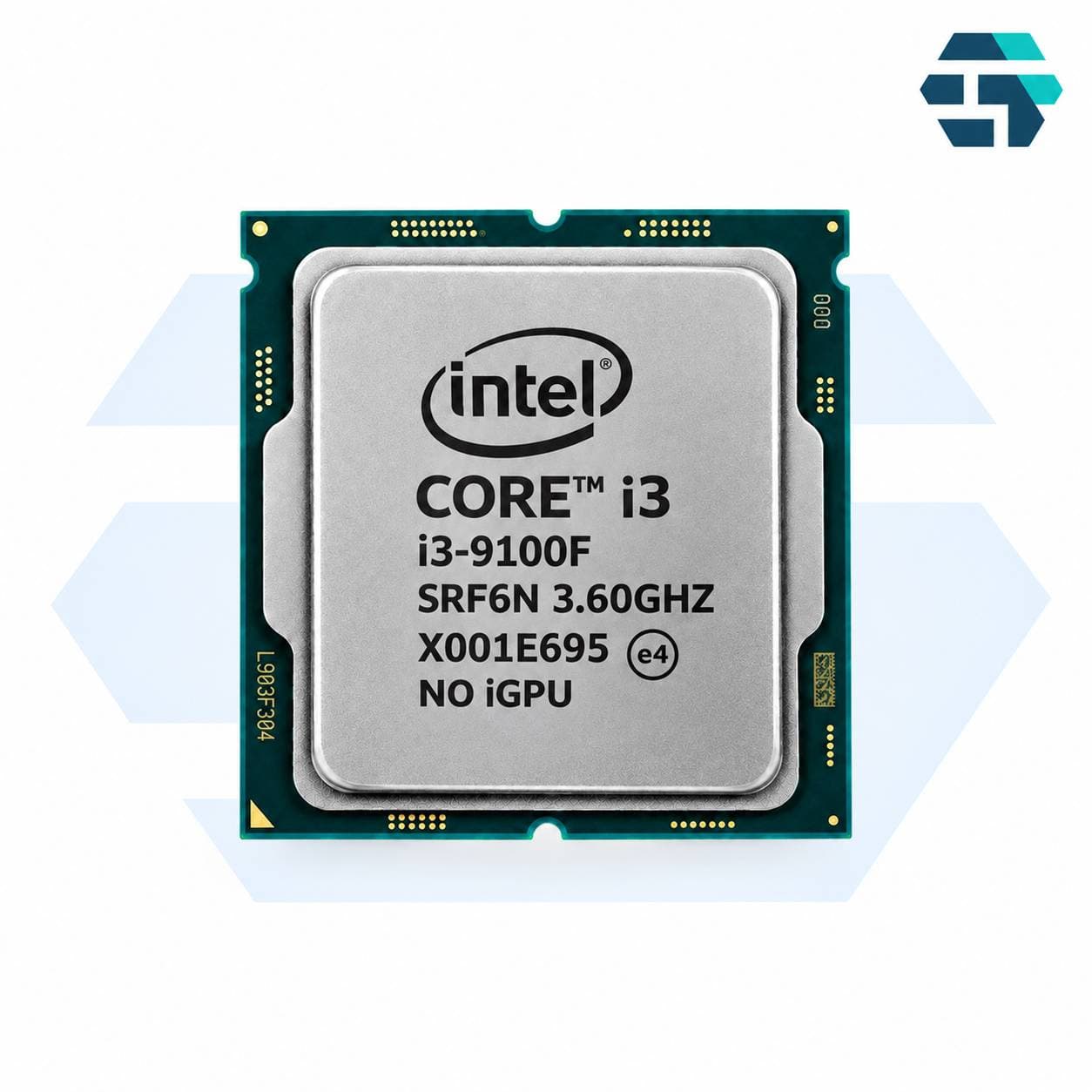 پردازنده Intel Core i3-9100F نسل نهم Coffee Lake بدون گرافیک داخلی — تصویر ۶