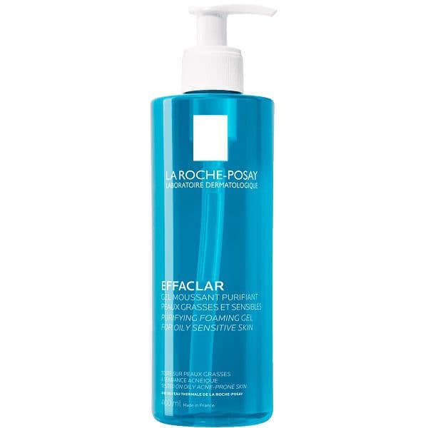 ژل شستشوی لاروش پوزای مدل افکلار LA ROCHE POSAY حجم 400 میل پوست چرب و حساس