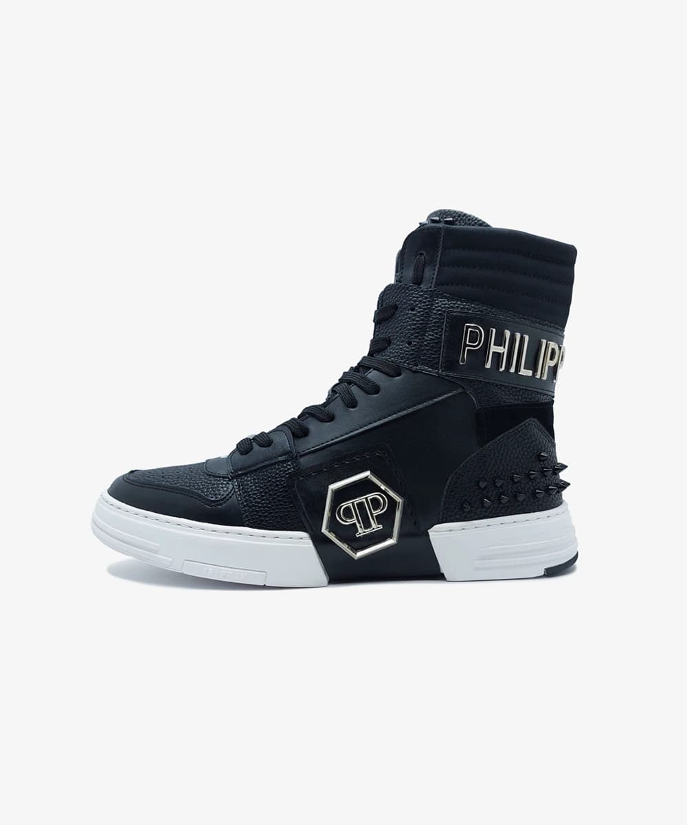 بوت ساق بلند فیلیپ پلین فانتوم کیک Philipp Plein Phantom Kick