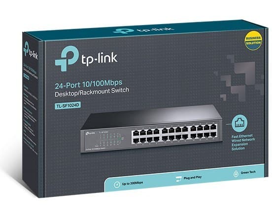 سوئیچ ۲۴ پورت تی پی لینک مدل TL-SF1024D