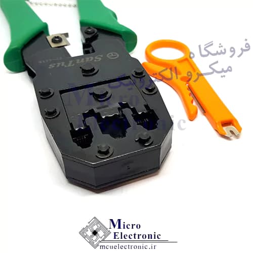 آچارپرس سرسوکت شبکه و تلفن SANTUS ST468B — تصویر ۵