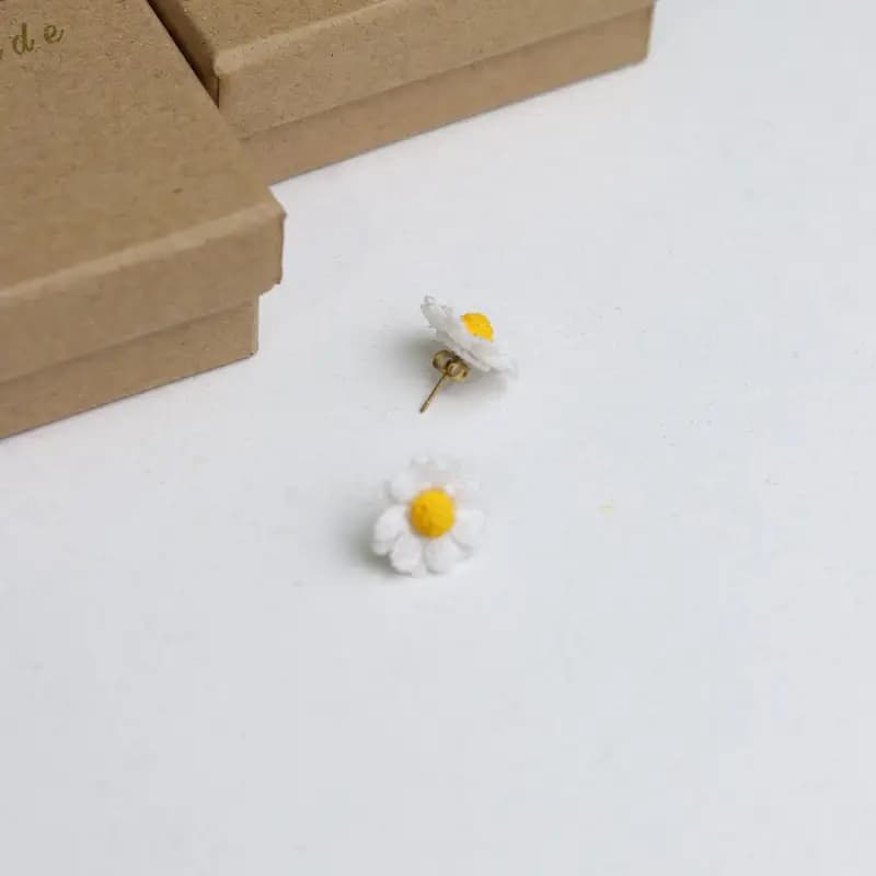 گوشواره گل بابونه — تصویر ۶