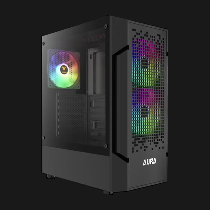 قاب کیس گیم دیاس مدل aura gc7 سفید پلمپ — تصویر ۷
