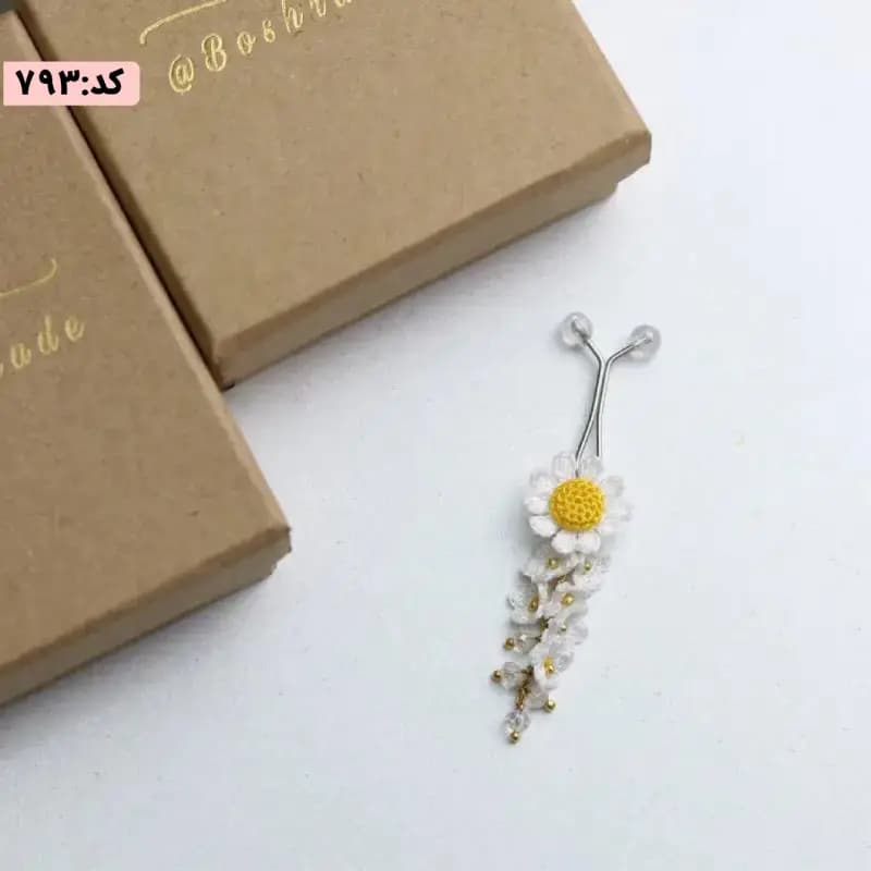 گیره روسری گل بابونه — تصویر ۱۰