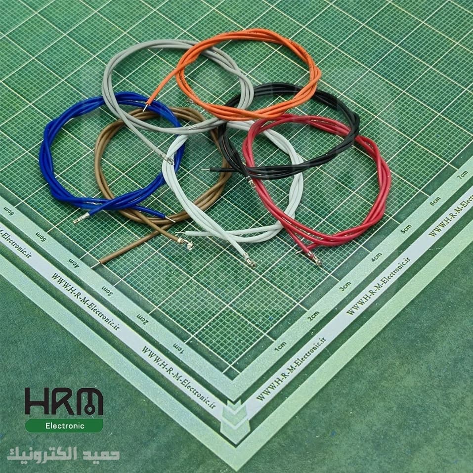 سیم SH دو سر پین 30 سانتی‌متری (1mm) — تصویر ۳