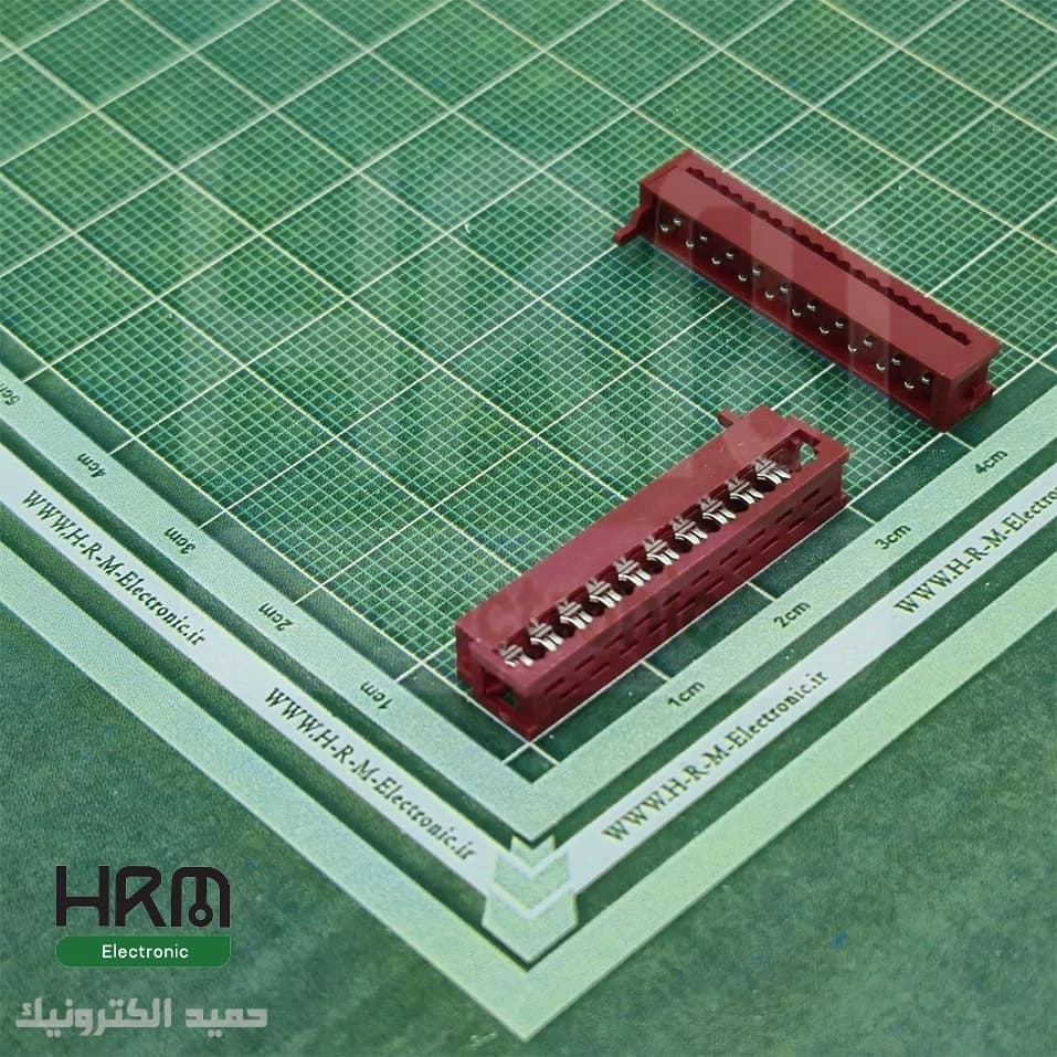 کانکتور micro match (دیل سوکت) نری 20 پین (2.54mm)