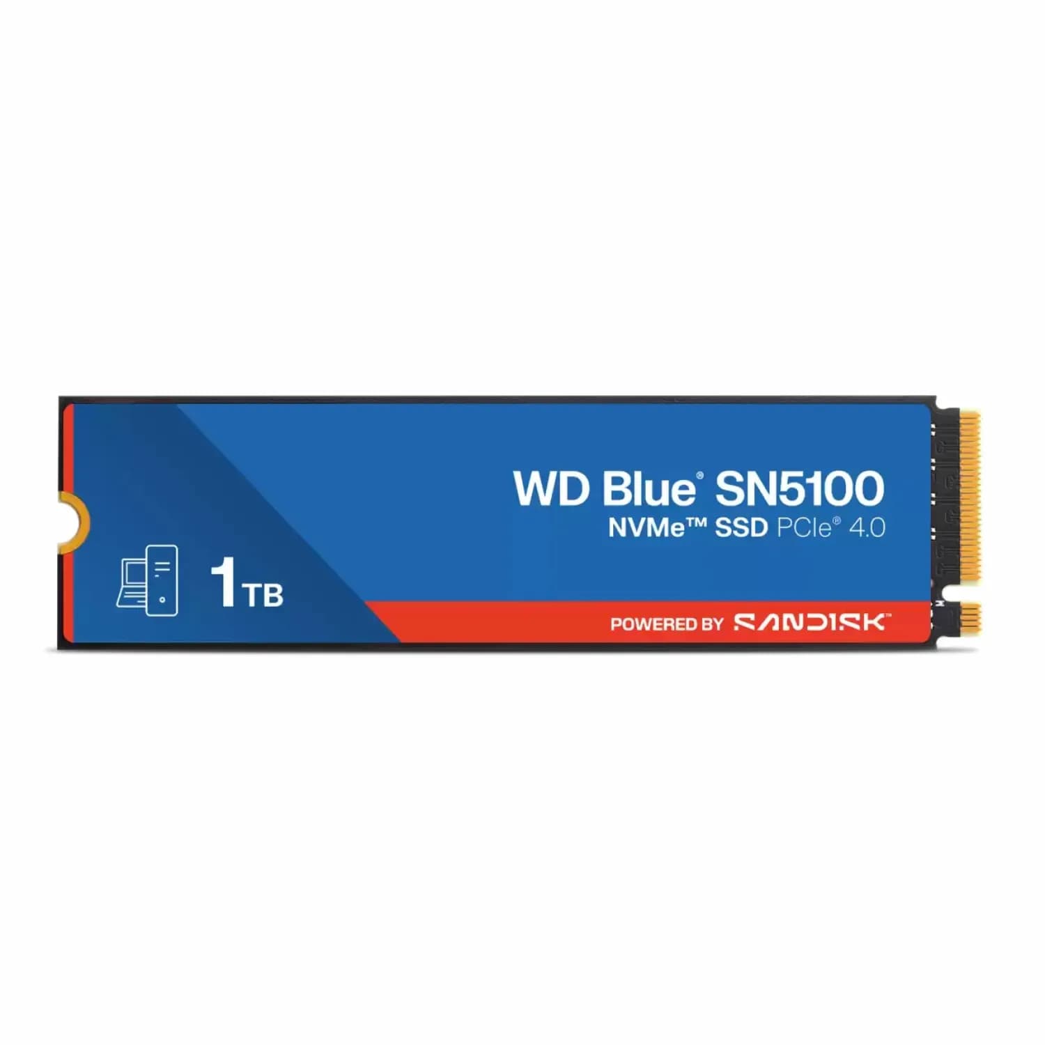 اس اس دی اینترنال PCIe Gen4 x4 وسترن دیجیتال مدل SN5100 ظرفیت 1 ترابایت پلمپ