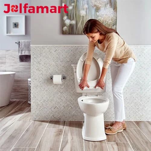 قرص بوگیر توالت فرنگی ژله ای برف Bref مدل all in 1 با رایحه نسیم اقیانوس — تصویر ۱۱