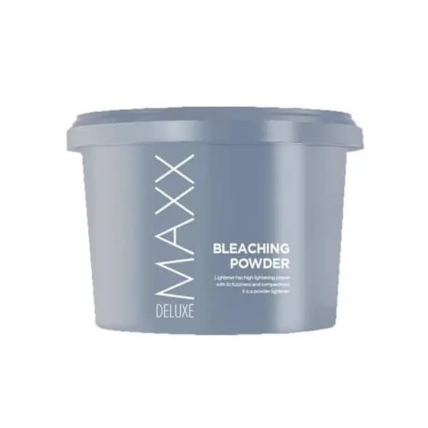پودر‌ دکلره مکس دلوکس Deluxe maxx سفید بدون آمونیاک حجم 2000 میل — تصویر ۹