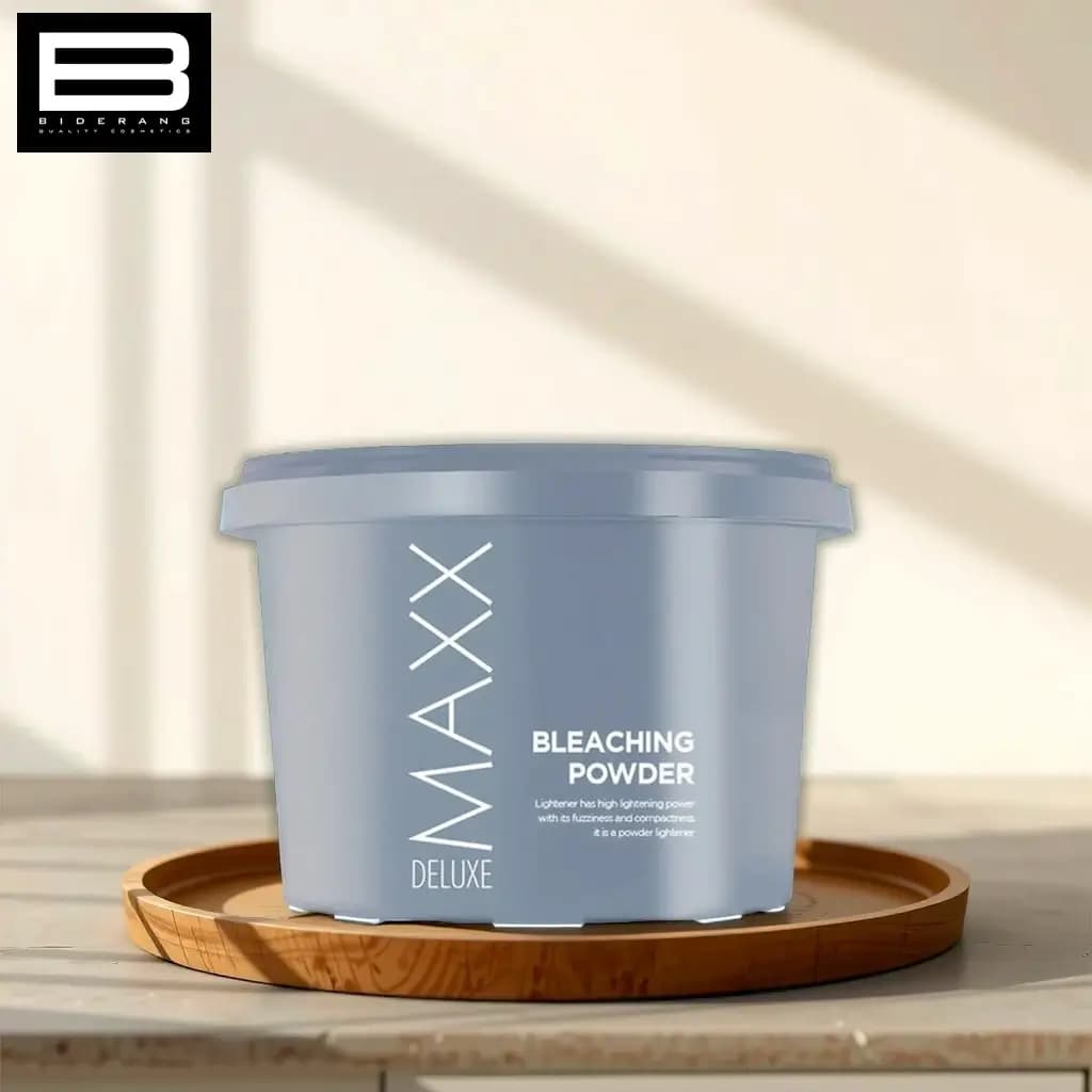 پودر‌ دکلره مکس دلوکس Deluxe maxx سفید بدون آمونیاک حجم 2000 میل — تصویر ۸