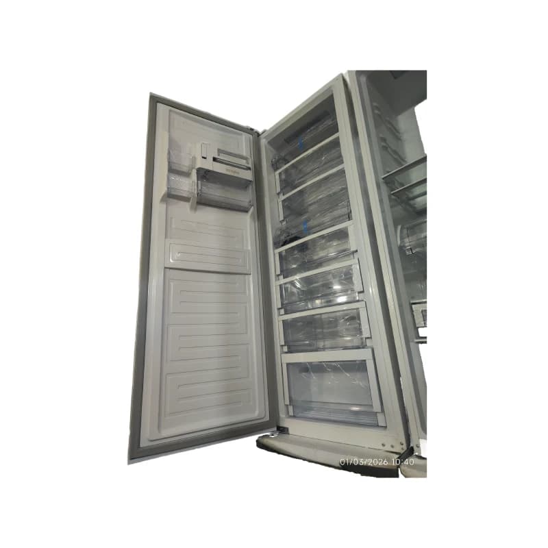 🧊 یخچال فریزر دوقلو استیلون ناک ناک مدل سوزان | Door‑in‑Door | رنگ سفید | گنجایش 535 لیتر — تصویر ۹
