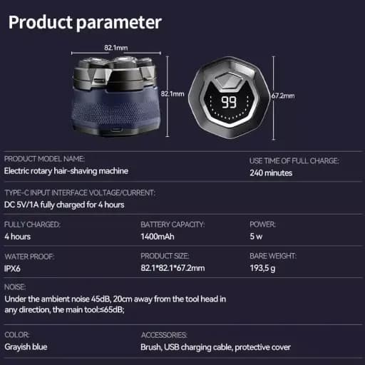 ریش تراش XO-CF21 — تصویر ۴
