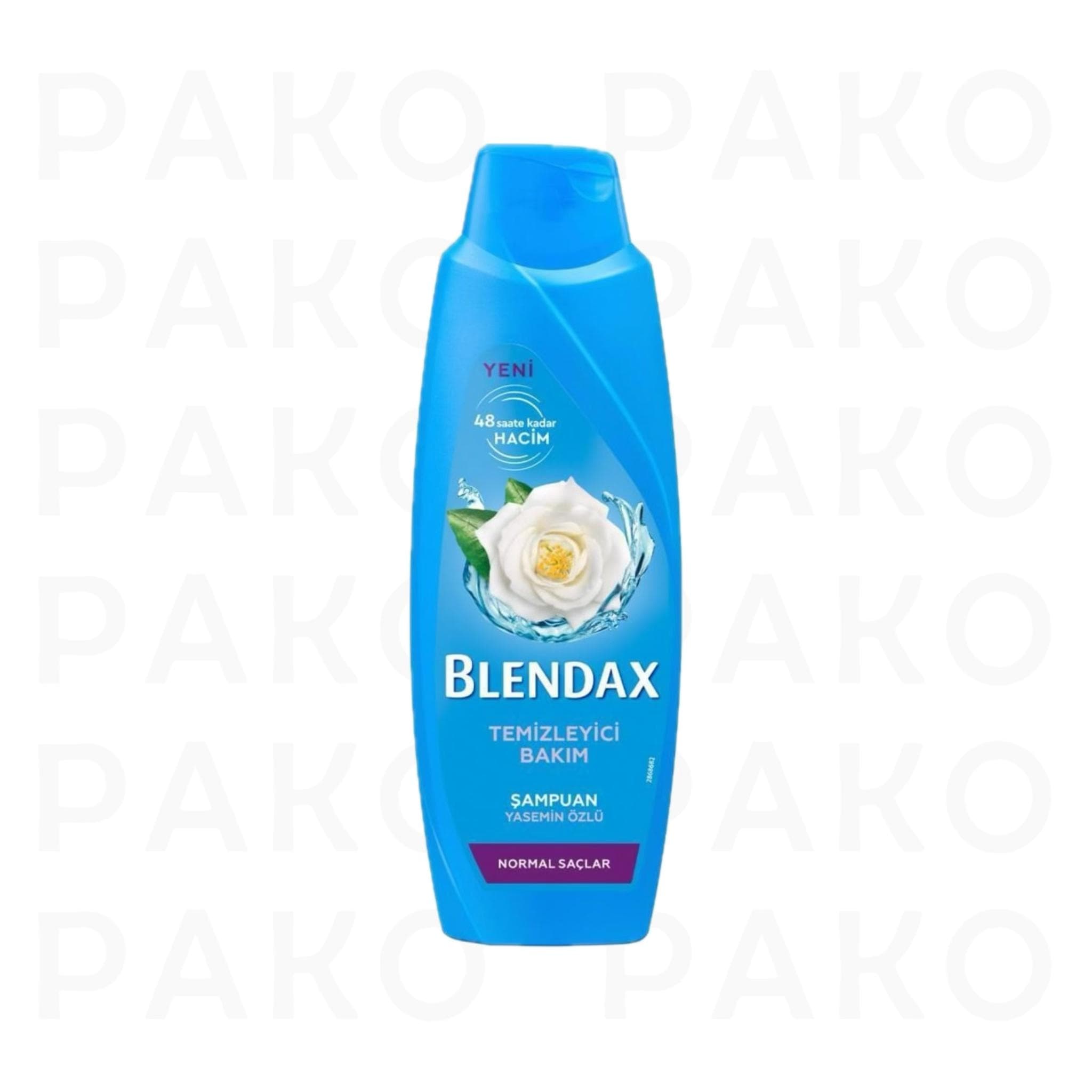 شامپو بلنداکس Blendax اصل ترکیه حاوی عصاره گل یاس مناسب موهای نرمال حجم 500 میل — تصویر ۱۲