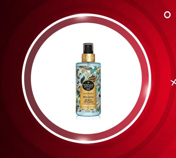 بادی اسپلش blue moon ایوب صبری مدل perfume jewels حجم 250 میل — تصویر ۷