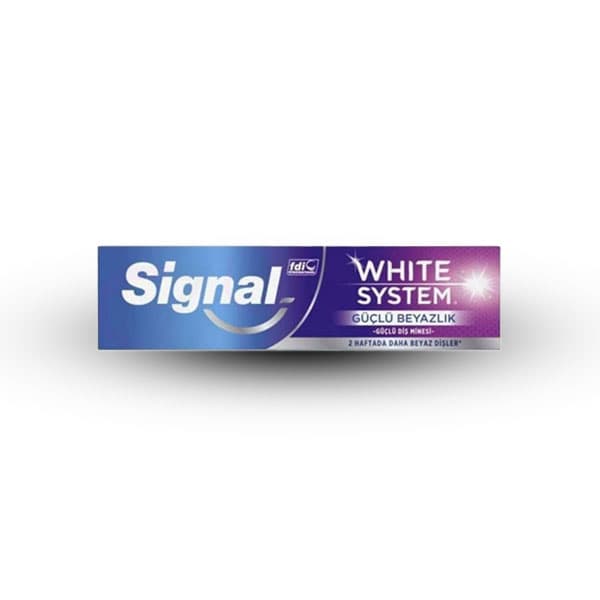 خمیردندان سفید کننده سیگنال مدل white system حجم 75 میل — تصویر ۹