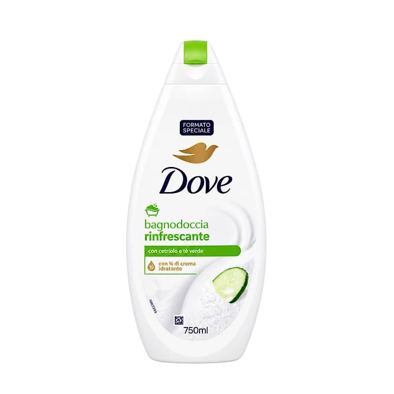 شامپو بدن خیار داو Dove حاوی چای سبز حجم 750 میل — تصویر ۴