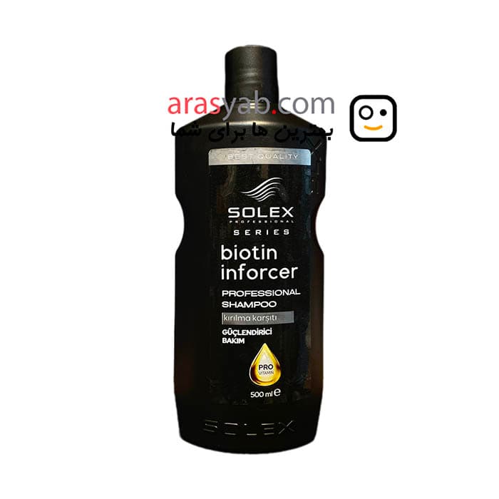 شامپو سولکس تقویت کننده مدل Biotin inforcer حجم 500 میل