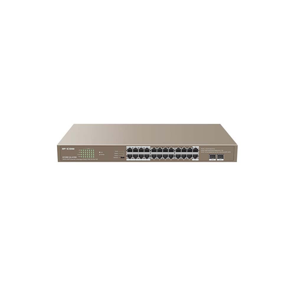 سوئیچ POE شبکه آی پی کام G1126P-24-410W