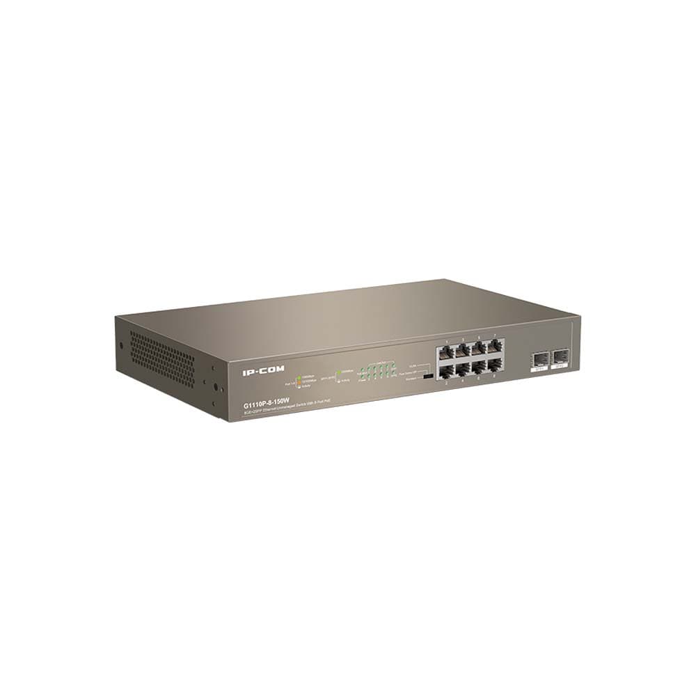 سوییچ ۱۰ پورت POE آی پی کام G1110P-8-150W — تصویر ۹