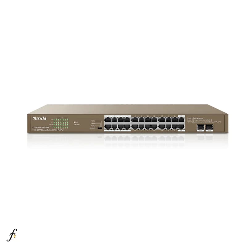 سوئیچ شبکه 24 پورت POE تندا مدل TEG1126P-24-410W — تصویر ۸