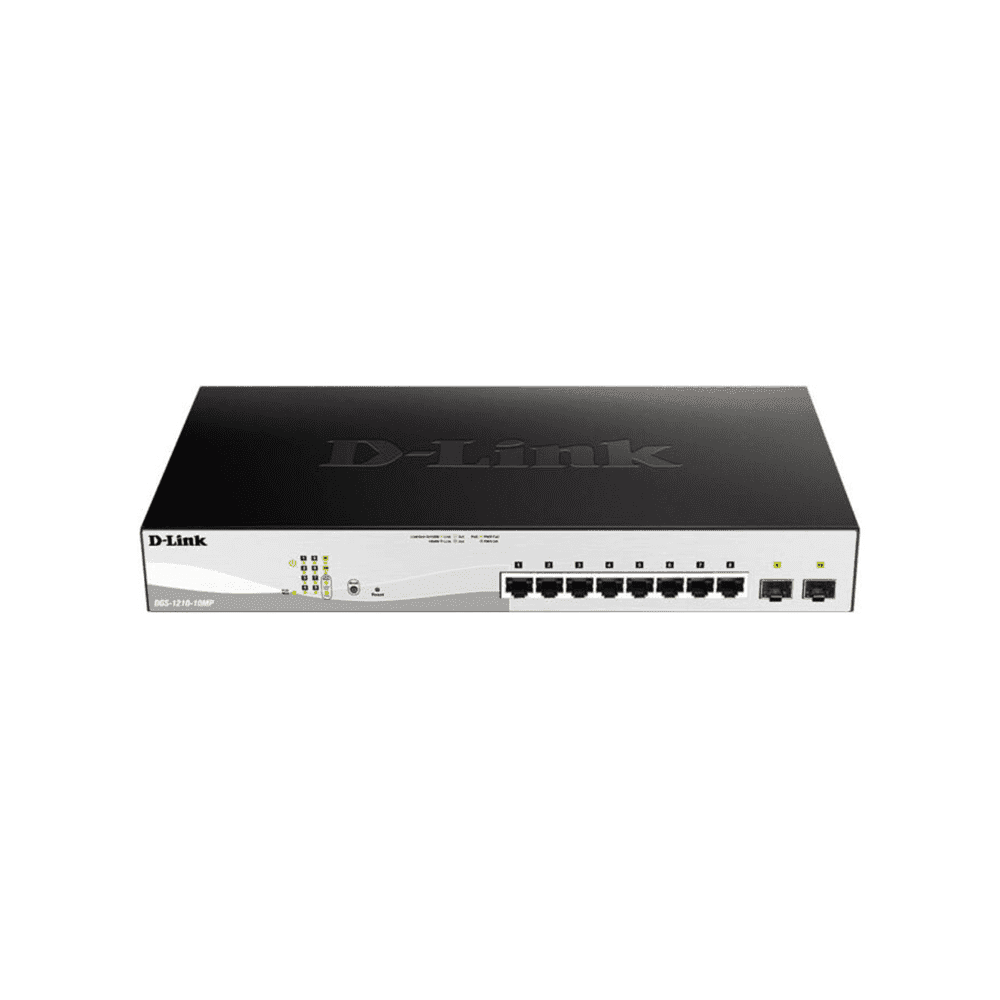 سوئیچ 10 پورت دی-لینک DGS-1210-10MP — تصویر ۲