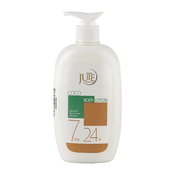 لوسیون بدن مدل نارگیل ژوت 400 میلی‌لیتر Jute