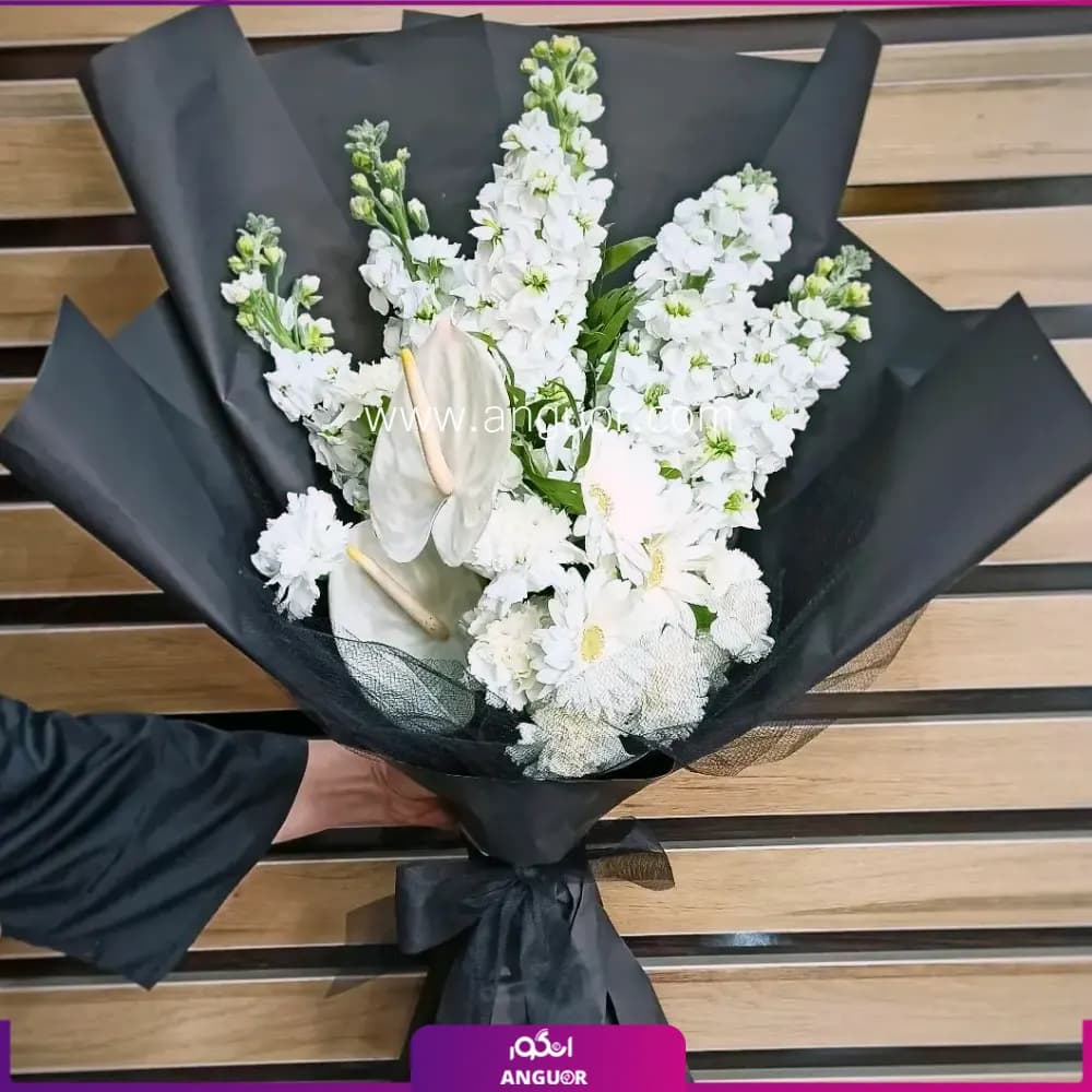 دسته گل ترحیم آرامش شب — تصویر ۲