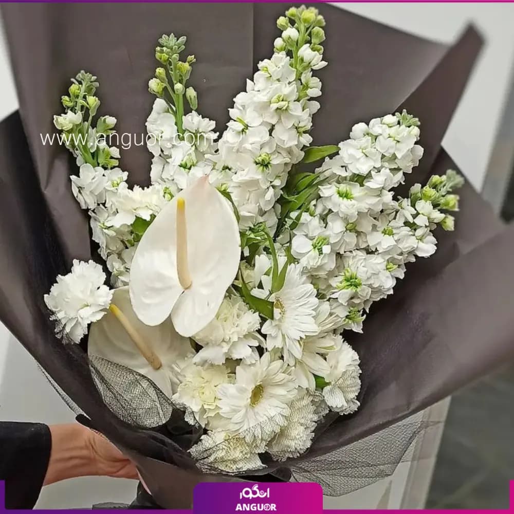 دسته گل ترحیم آرامش شب — تصویر ۳