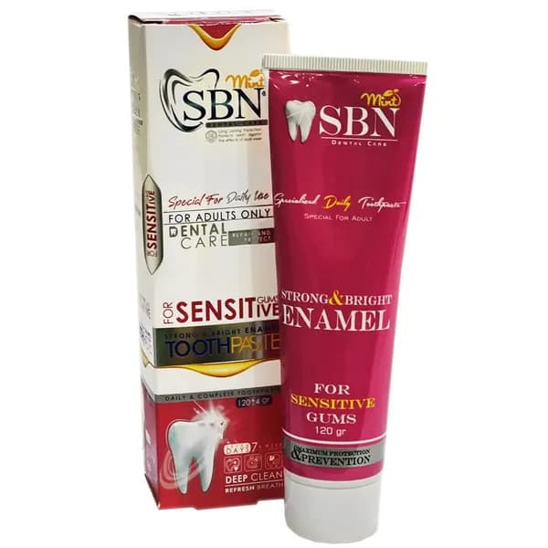 خمیر دندان ضد حساسیت مخصوص بزرگسالان 120 میلی لیتر SBN — تصویر ۲