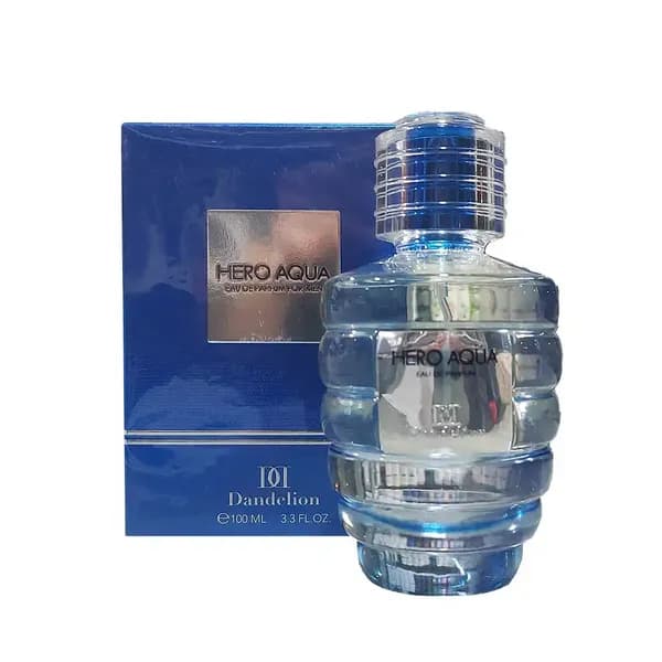 ادوپرفیوم مردانه مدل Hero Aqua دندلیون 100 میلیلیتر Dandlion — تصویر ۳