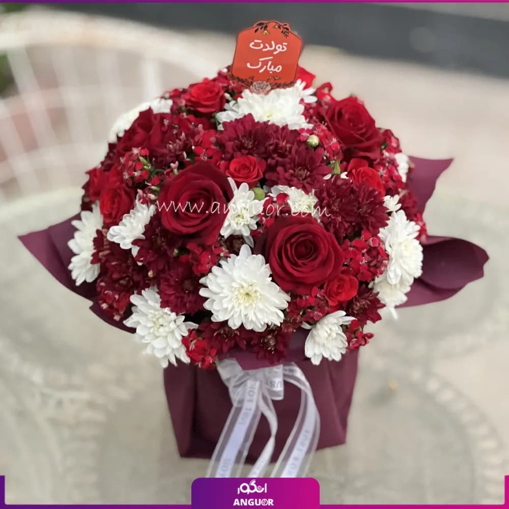 باکس گل طبیعی تولد — تصویر ۳
