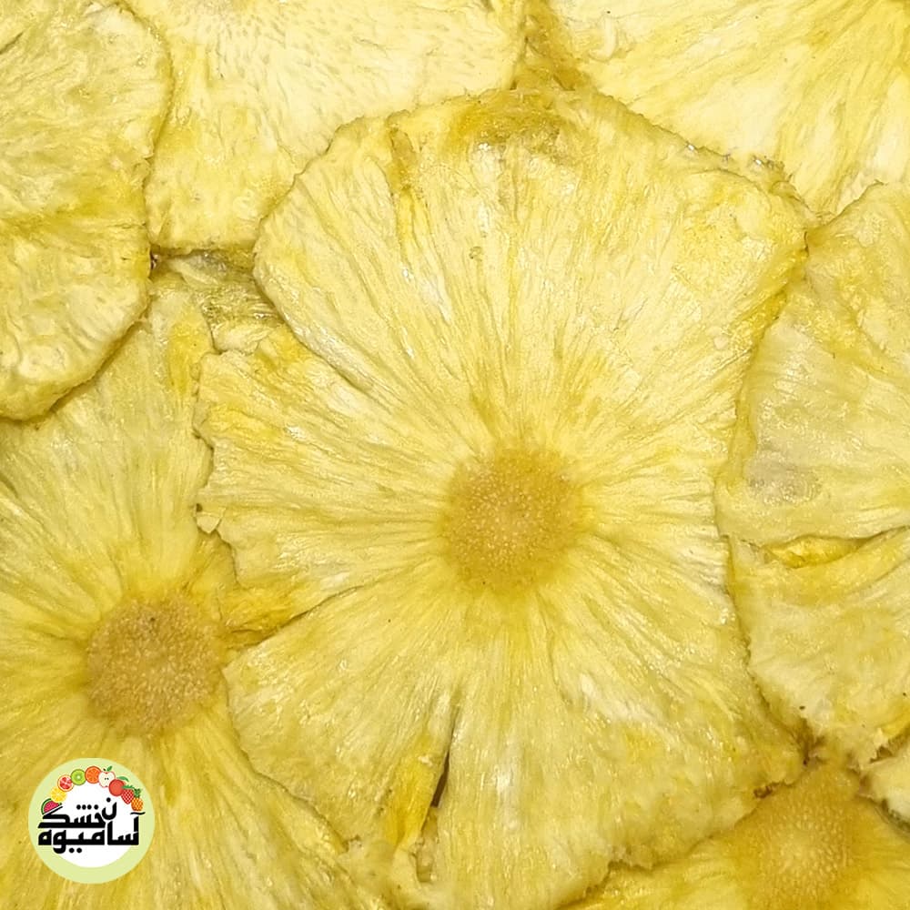 میوه خشک آناناس میوه خشک 10 کیلویی _ هزینه حمل با مشتری — تصویر ۹